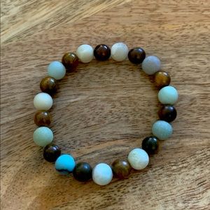 Semiprecious stone bracelet